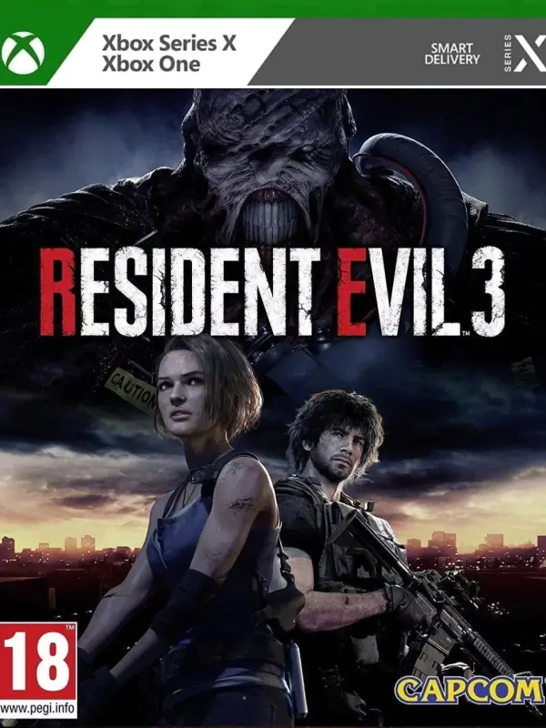 Portada de Resident Evil 3 para XBOX