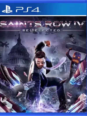 Portada de Saints Row IV Re-Elected para PS4