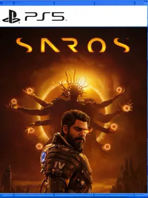 Portada de Saros para PS5