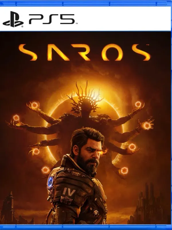 Portada de Saros para PS5