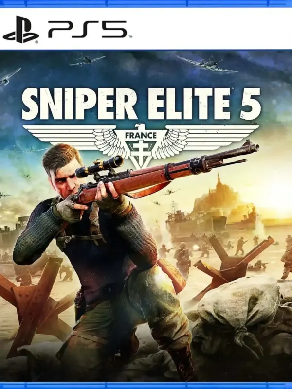 Portada de Sniper Elite 5 para PS4 · PS5