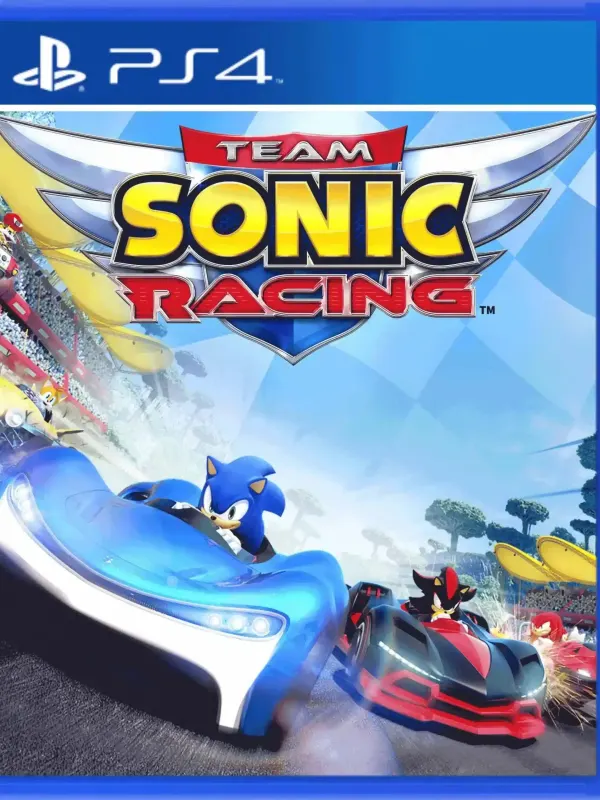 Portada de Team Sonic Racing para PS4