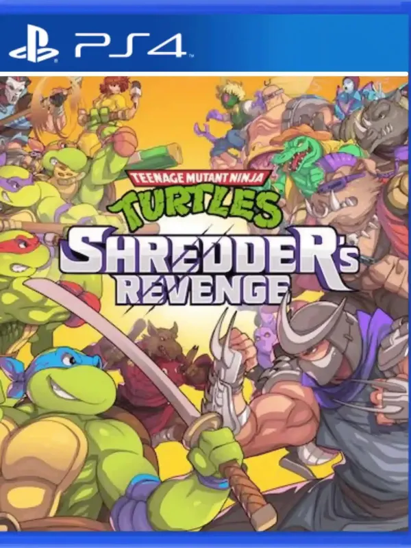 Portada de Teenage Mutant Ninja Turtles: Shredder's Revenge para PS4