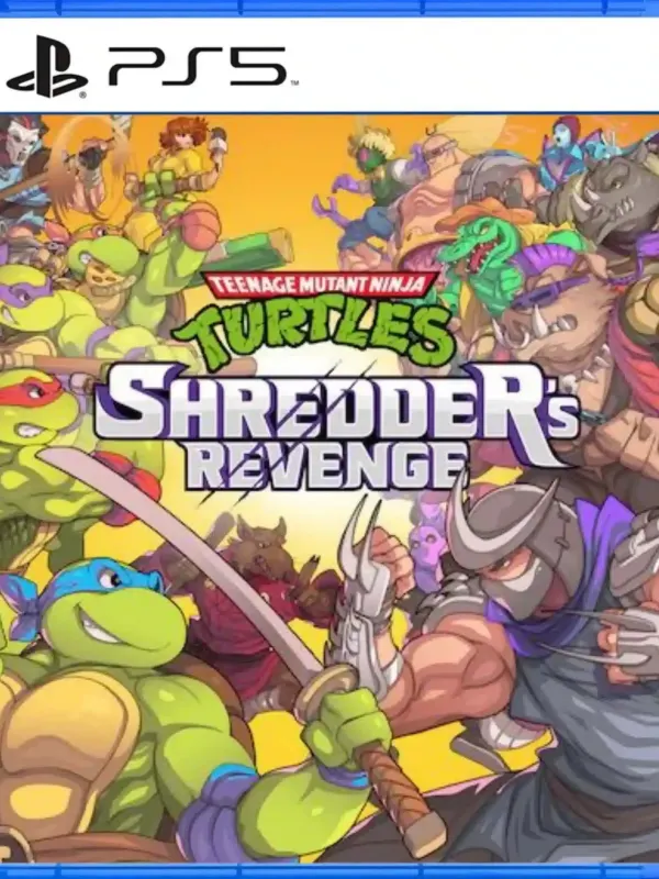 Portada de Teenage Mutant Ninja Turtles: Shredder's Revenge para PS5