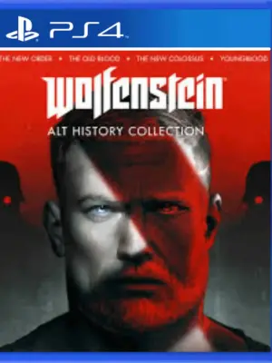 Portada de Wolfenstein: Alt History Collection para PS4