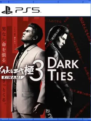Portada de Yakuza Kiwami 3 Dark Ties para PS5